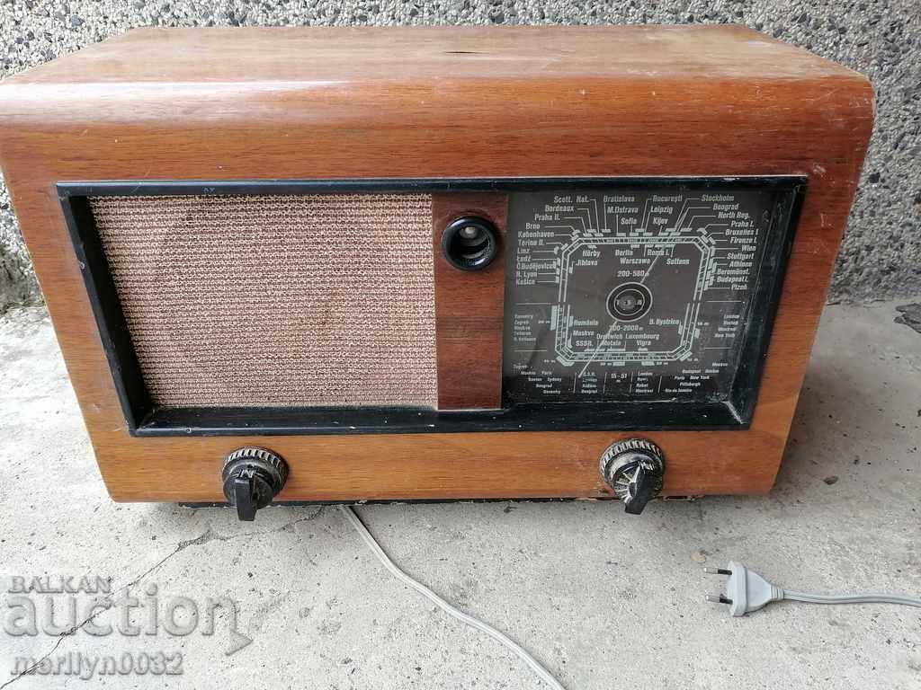 Old Tesla radio, radio, lamp - 7 Old Tesla radio, radio, lamp - 7