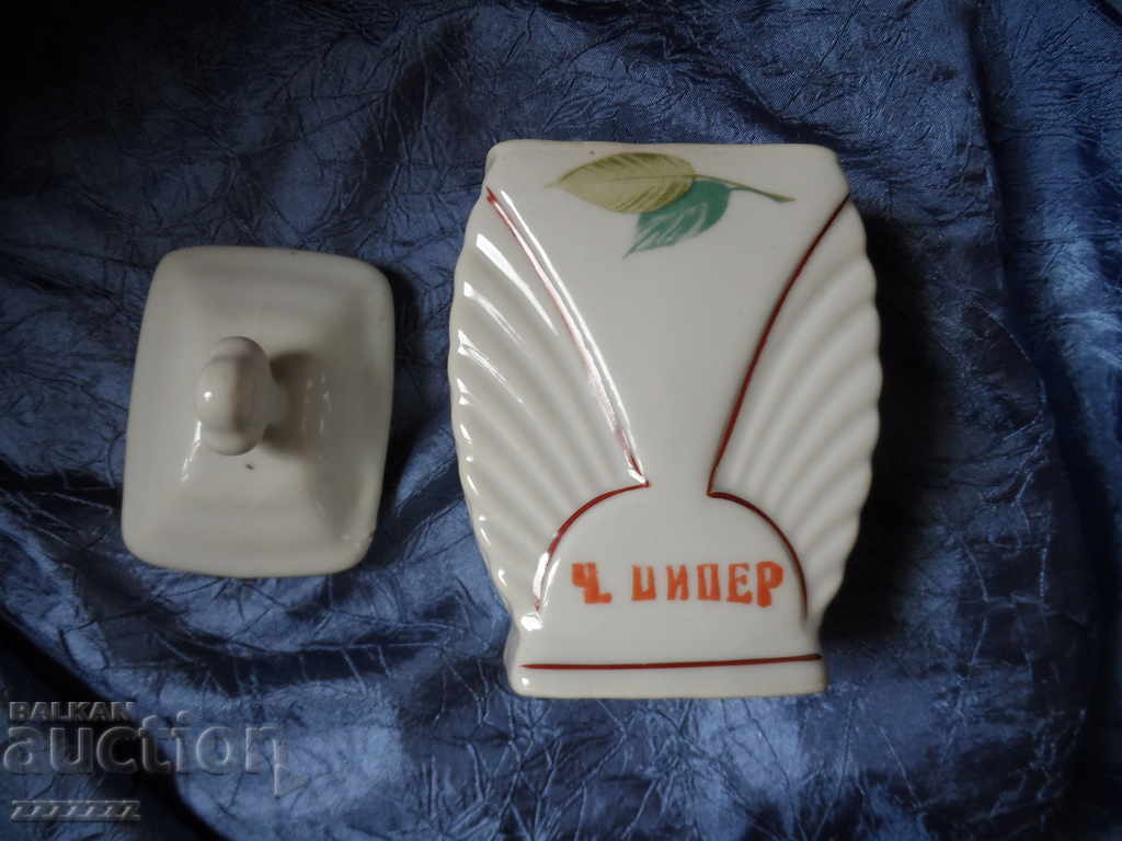 πορσελάνινο βάζο πιπεριάς - 5 πορσελάνινο βάζο πιπεριάς - 5