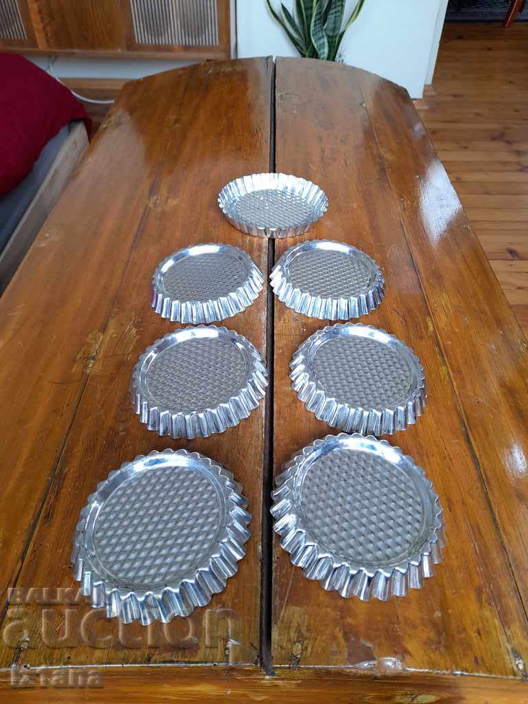 Old forms for sweets, muffins - 6 Old forms for sweets, muffins - 6