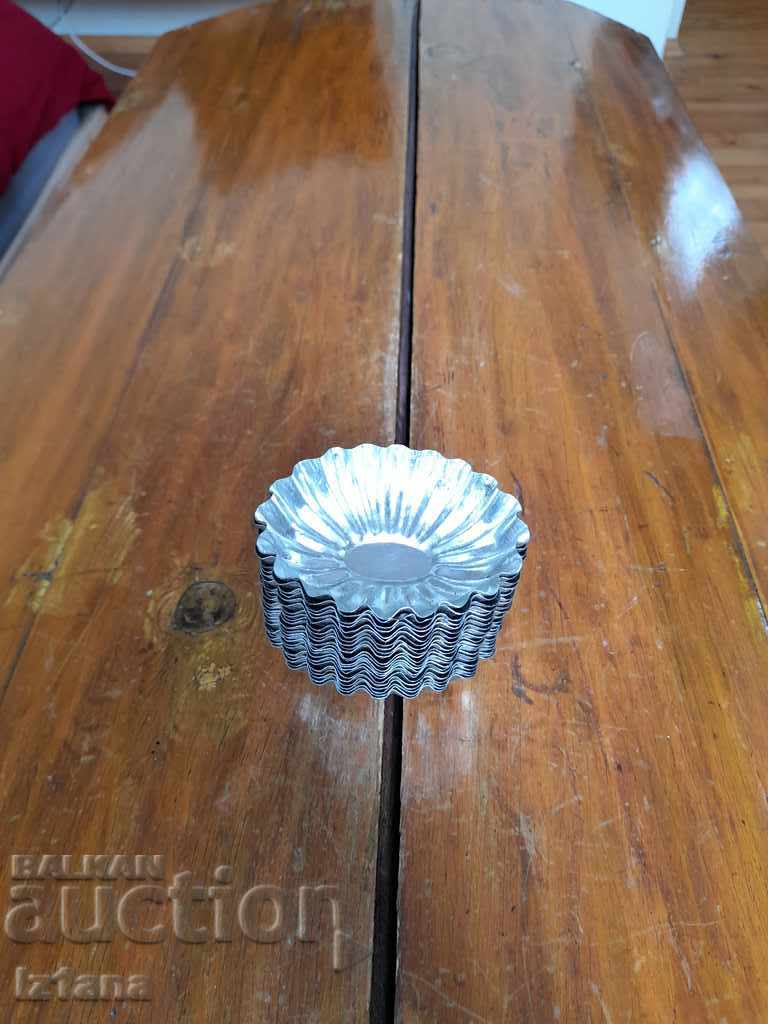 Old forms for sweets, muffins with price 25.00 BGN | € 12.78