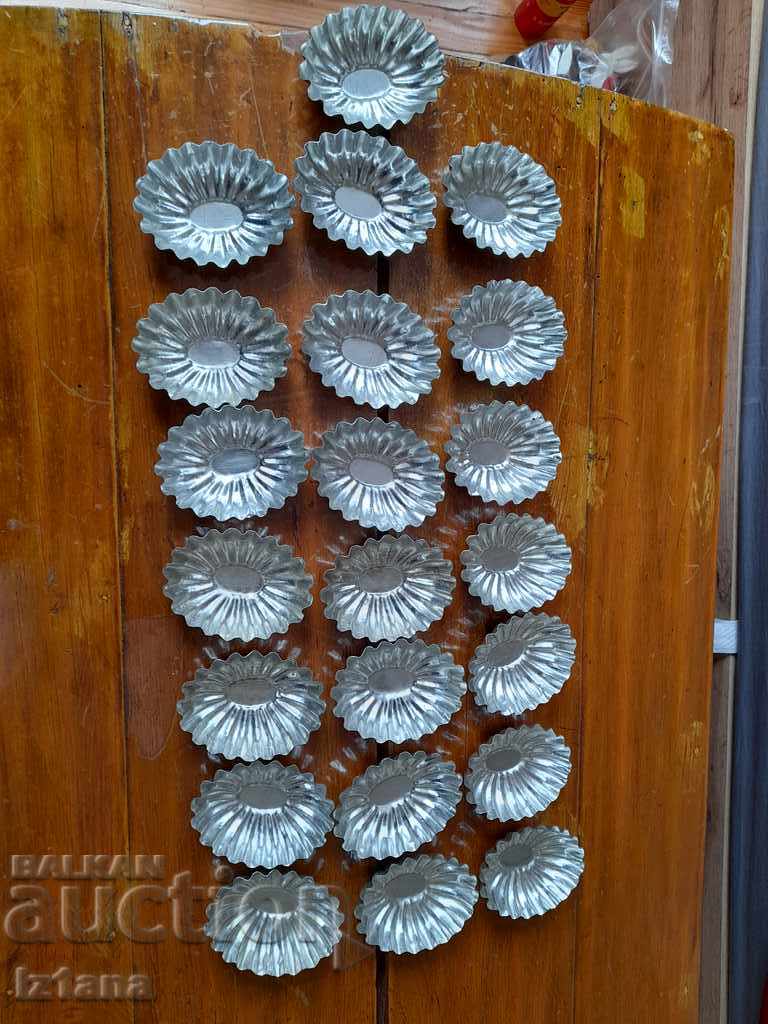 Old forms for sweets, muffins - 6