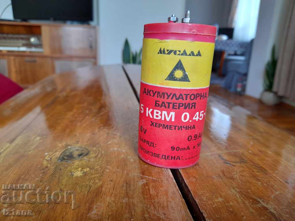 Old rechargeable battery Musala - 5 Old rechargeable battery Musala - 5