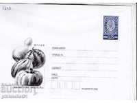 Пощенски плик с т. знак 25 ст. ОК. 2002 ФЛОРА 2648