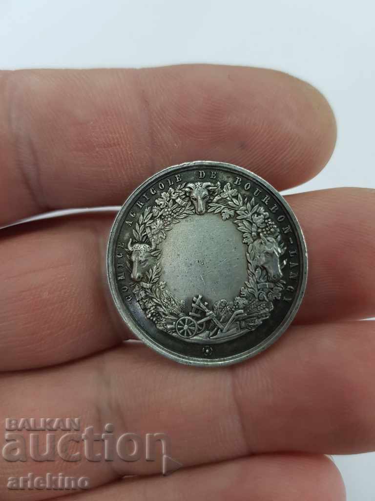 Delivery of Silver French table medal ARGENT Delivery of Silver French table medal ARGENT