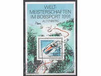 1991. Germania. World Bobsleigh Track, Altenberg.