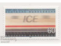 1991. Germania. Trenul Intercity-Express.