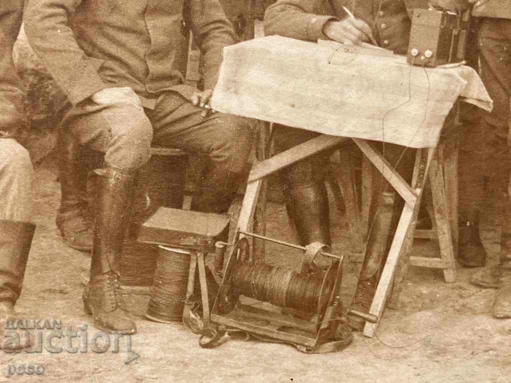 Delivery of Communications Military Field Phone 1918 World War I Delivery of Communications Military Field Phone 1918 World War I