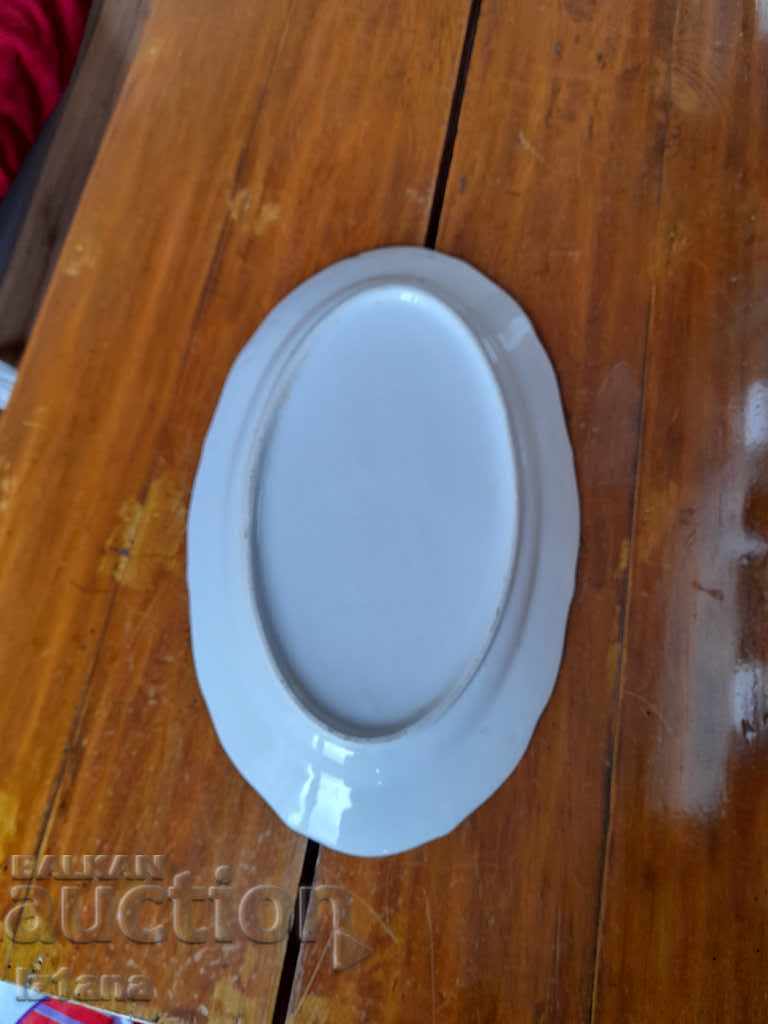 Old porcelain plate, plateau - 5 Old porcelain plate, plateau - 5