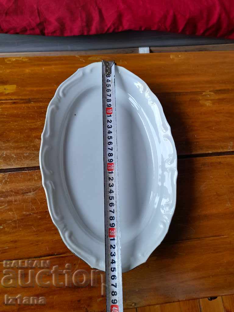 Old porcelain plate, plateau - 7 Old porcelain plate, plateau - 7