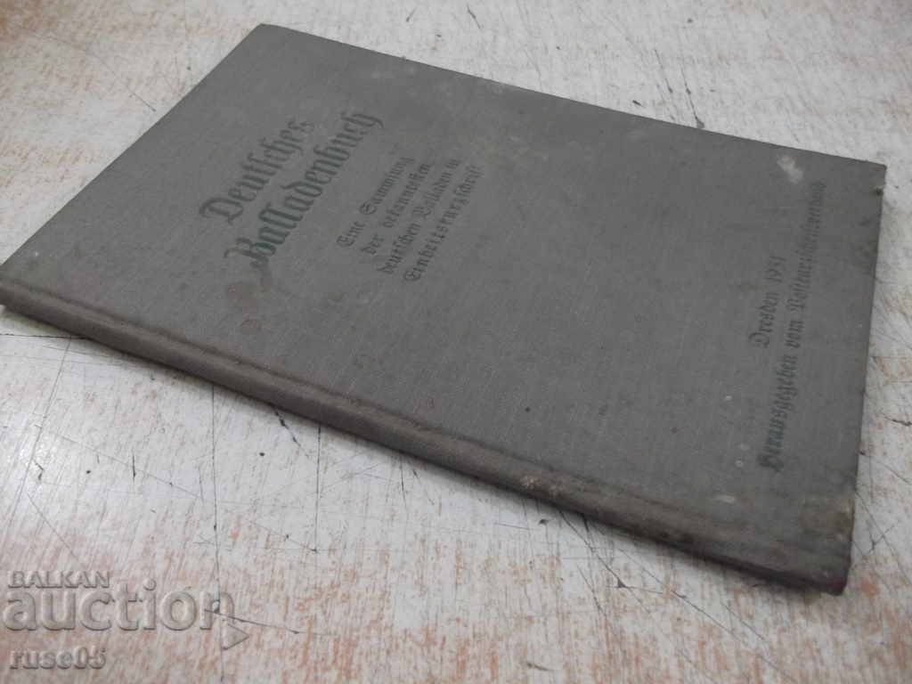 The book "Deutsches Balladenbuch" - 48 pages. - 7 The book "Deutsches Balladenbuch" - 48 pages. - 7