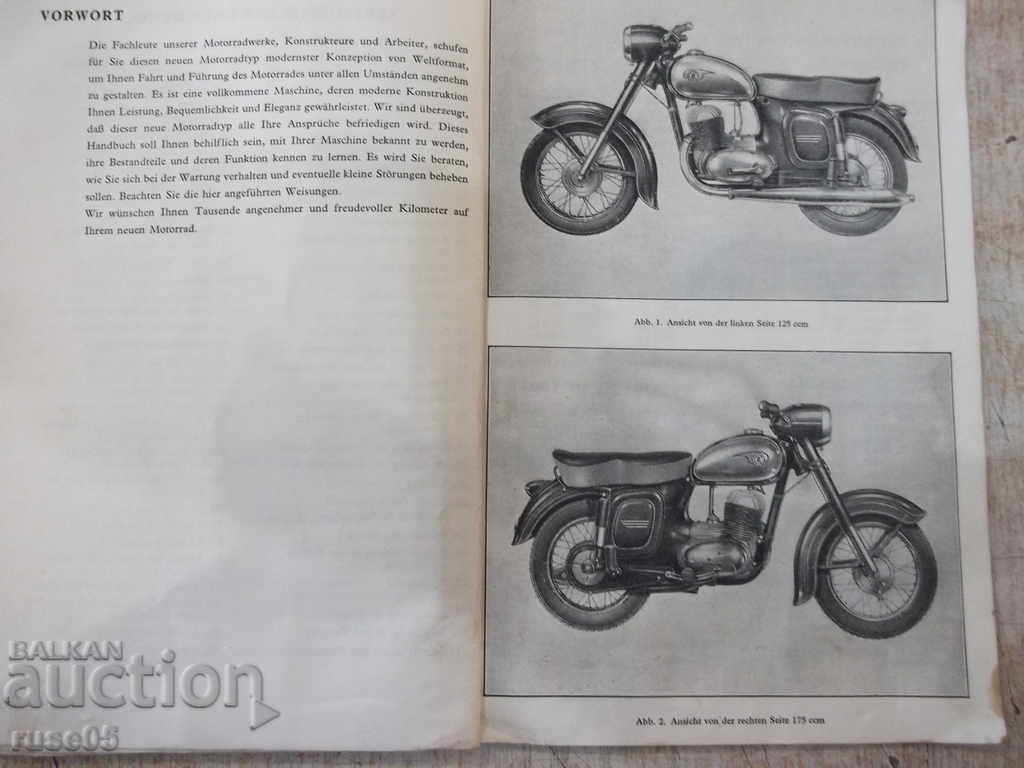 Delivery of Book "Das neue 125 Motorrad 175" - 62 p. Delivery of Book "Das neue 125 Motorrad 175" - 62 p.