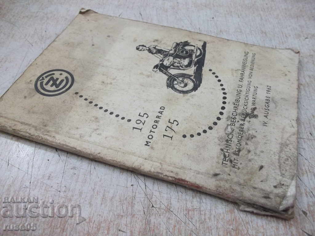 Book "Das neue 125 Motorrad 175" - 62 p. - 7 Book "Das neue 125 Motorrad 175" - 62 p. - 7