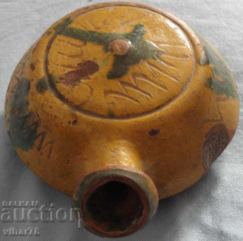 Delivery of An old clay peacock Delivery of An old clay peacock