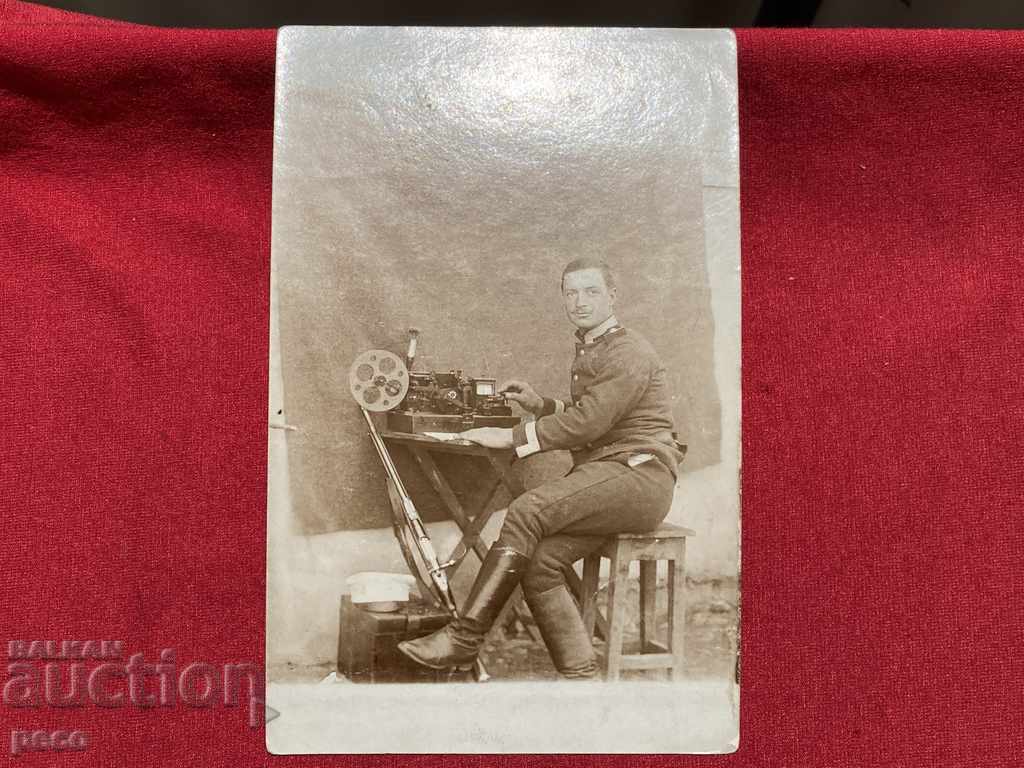 Delivery of Military Telegraph 1908 Delivery of Military Telegraph 1908