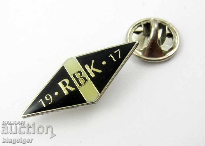 Auction  FOOTBALL BADGE-FOOTBALL CLUB-ROSENBORK-NORWAY