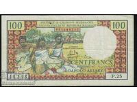 Madagascar 100 franci 1966 Pick 57a Ref 4243