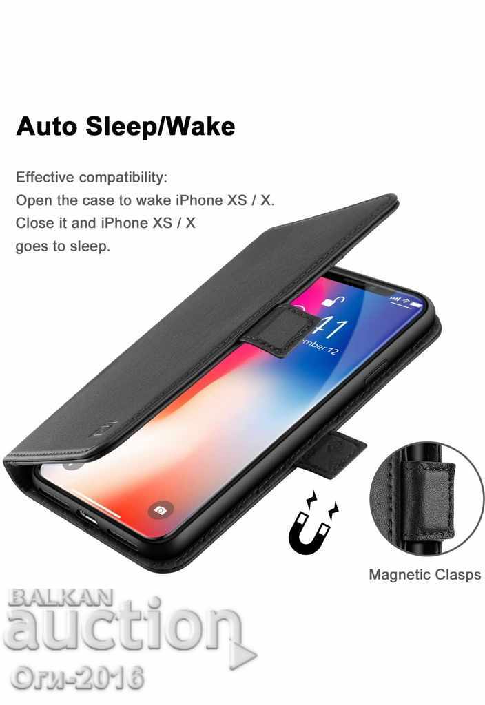 Leather case for I PHONE X / XS with price 25.00 BGN | € 12.78 Leather case for I PHONE X / XS with price 25.00 BGN | € 12.78