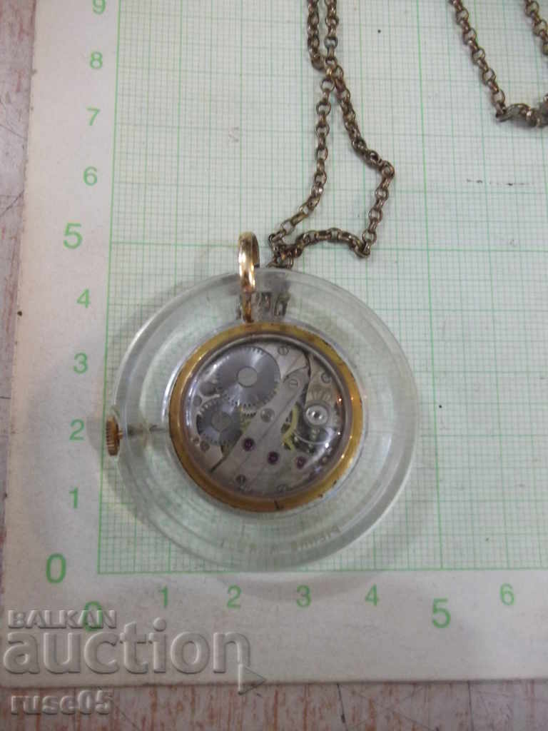 Δημοπρασία Μηχανικό γυναικείο ρολόι "MOD" με αλυσίδα λαιμού Δημοπρασία Μηχανικό γυναικείο ρολόι "MOD" με αλυσίδα λαιμού