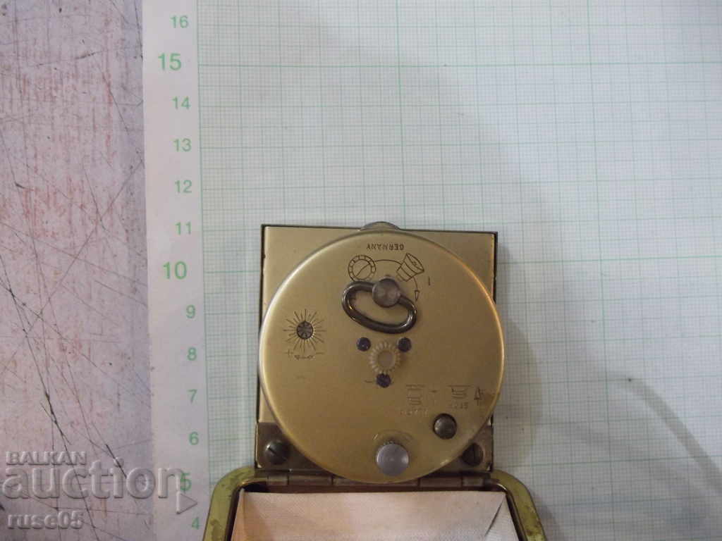 Alarm clock "JMS" mechanical working - 5 Alarm clock "JMS" mechanical working - 5