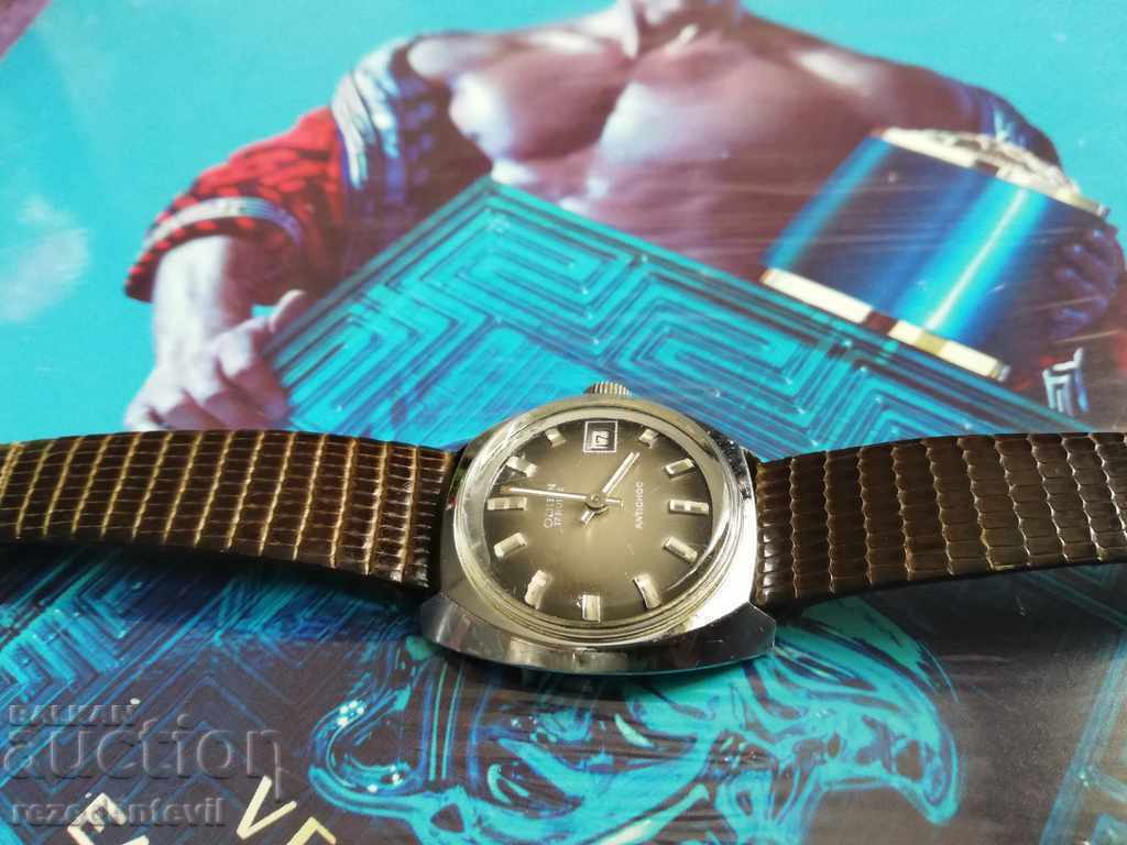 Ceas elvetian Odien Antichoc 17 pietre lucrat manual dama cu preț € 101.75 | 199.01 BGN Ceas elvetian Odien Antichoc 17 pietre lucrat manual dama cu preț € 101.75 | 199.01 BGN