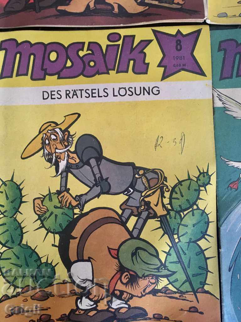 Auction Mosaik digedags abrafaxe Auction Mosaik digedags abrafaxe