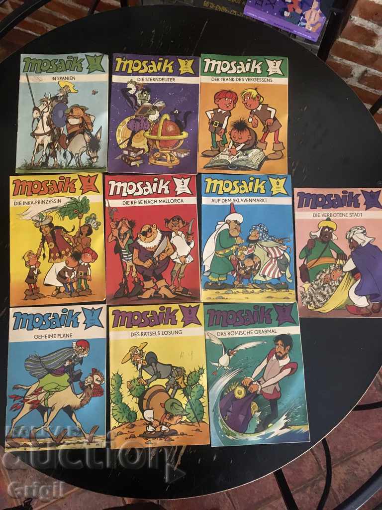 Mosaik Digedags Abrafaxe . Benzi desenate RDG