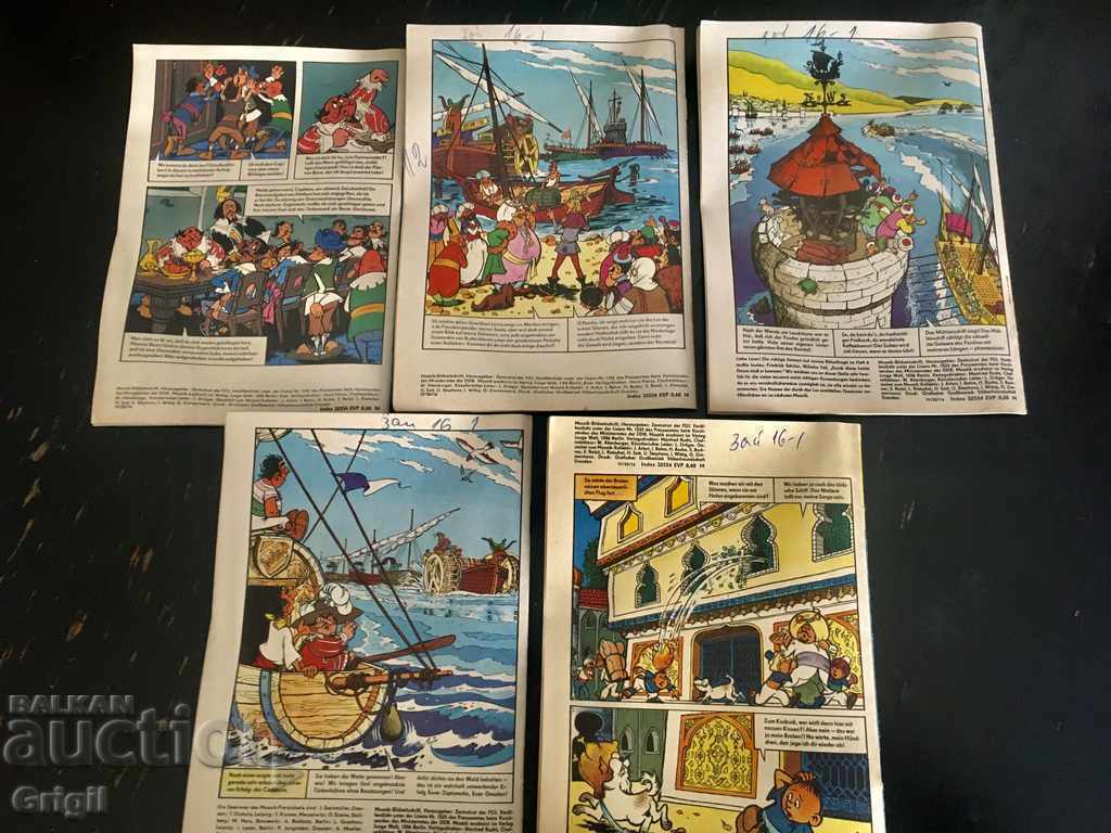Mosaik Digedags Abrafaxe. GDR Comic with price € 25.56 | 49.99 BGN Mosaik Digedags Abrafaxe. GDR Comic with price € 25.56 | 49.99 BGN