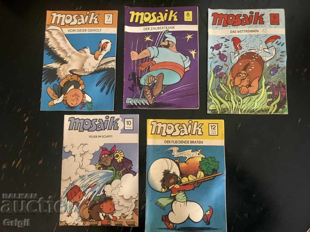 Mosaik Digedags Abrafaxe. GDR Comic Mosaik Digedags Abrafaxe. GDR Comic