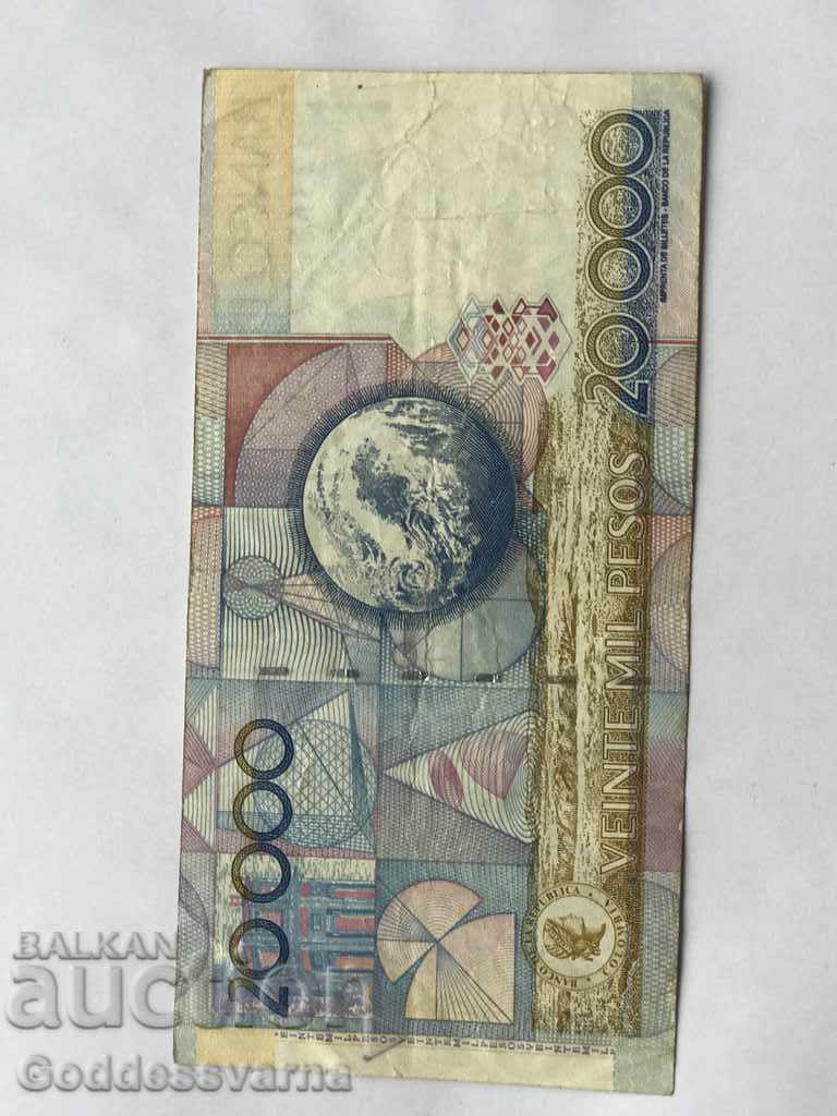 Παράδοση Κολομβία 20000 πέσος 2009 Διαλέξτε 454u Ref 8632 Παράδοση Κολομβία 20000 πέσος 2009 Διαλέξτε 454u Ref 8632