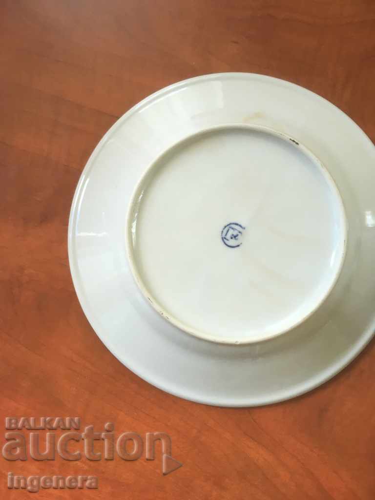 PORCELAIN KETTLE JUG PLATE OLD FROM SOCA - 6 PORCELAIN KETTLE JUG PLATE OLD FROM SOCA - 6