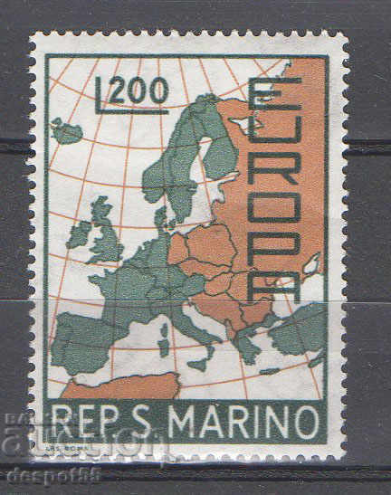 1967. Сан Марино. Европа.