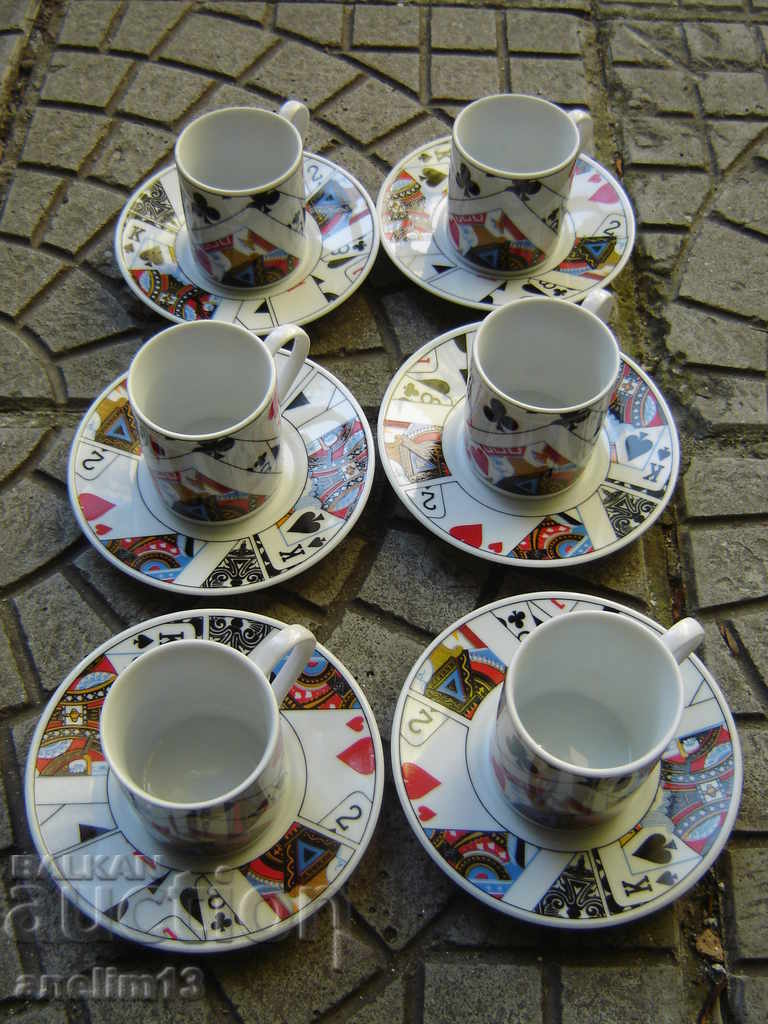 ΥΠΗΡΕΣΙΑ PORCELAIN COFFEE με τιμή 55.00 BGN | € 28.12 ΥΠΗΡΕΣΙΑ PORCELAIN COFFEE με τιμή 55.00 BGN | € 28.12