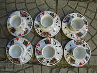 ПОРЦЕЛАНОВ СЕРВИЗ ЗА КАФЕ