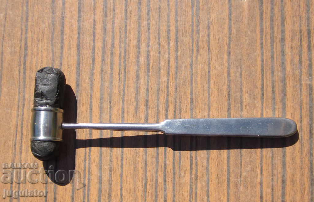 old German reflex medical mallet mallet - marked with price 30.00 BGN | € 15.34 old German reflex medical mallet mallet - marked with price 30.00 BGN | € 15.34