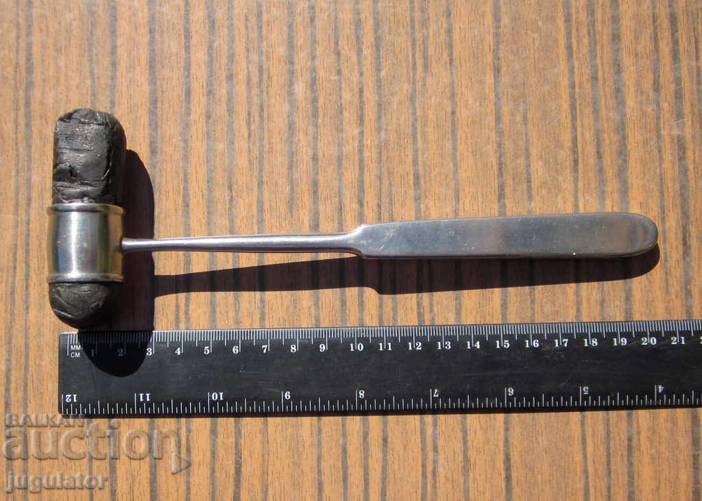 Auction old German reflex medical mallet mallet - marked Auction old German reflex medical mallet mallet - marked