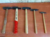 Lot of German hammers, hammers
