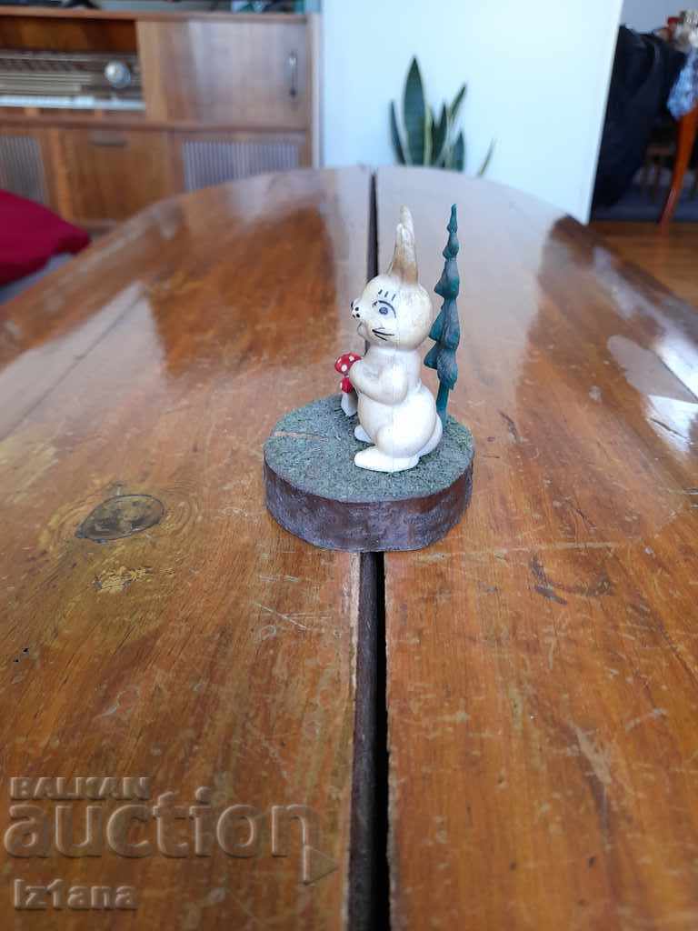 Old decoration, Rabbit souvenir with price 5.00 BGN | € 2.56