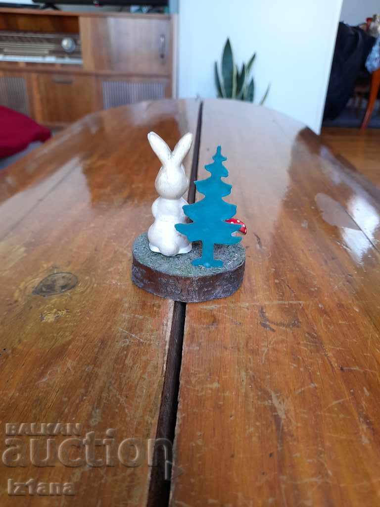 Auction  Old decoration, Rabbit souvenir