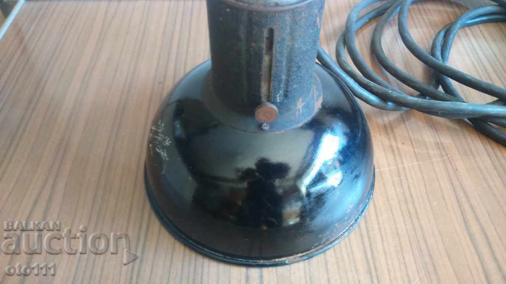 Delivery of OLD ENAMEL LAMP