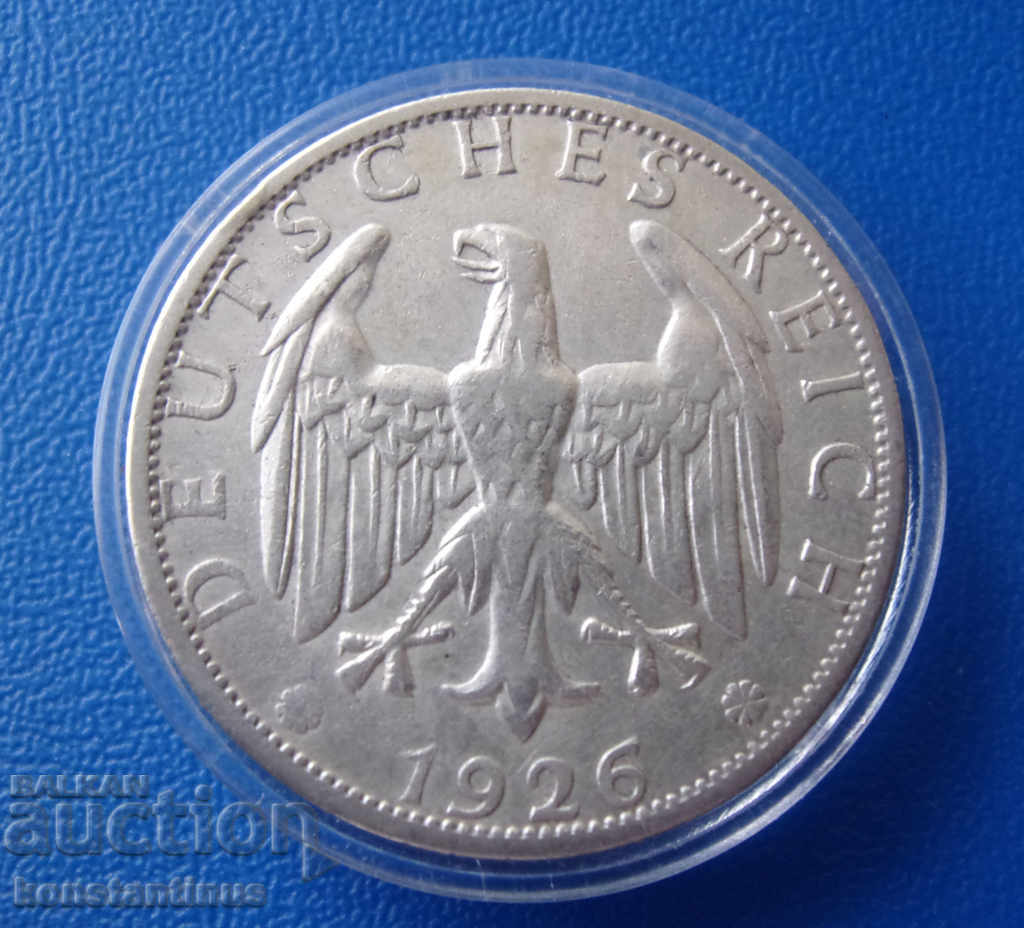 Weimar 2 Mark 1926 A Rare