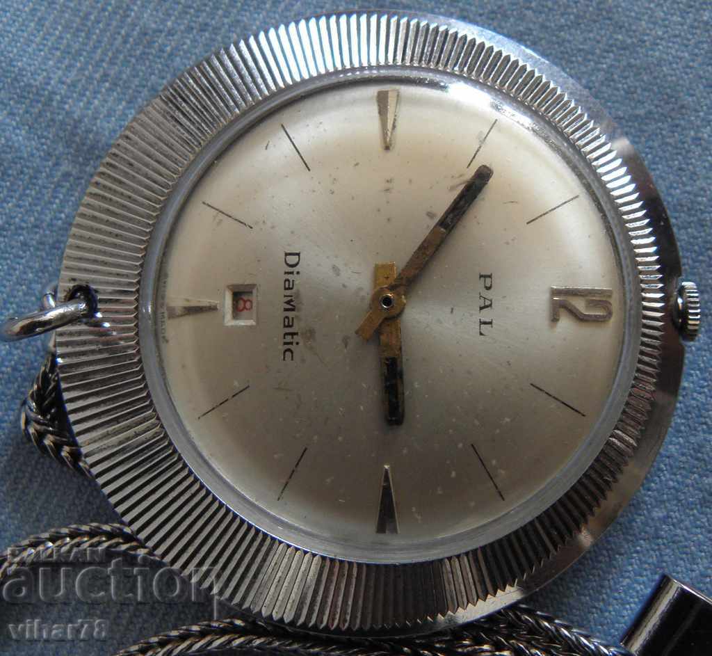 Auction  RARE AUTOMATIC POCKET WATCH -PAL