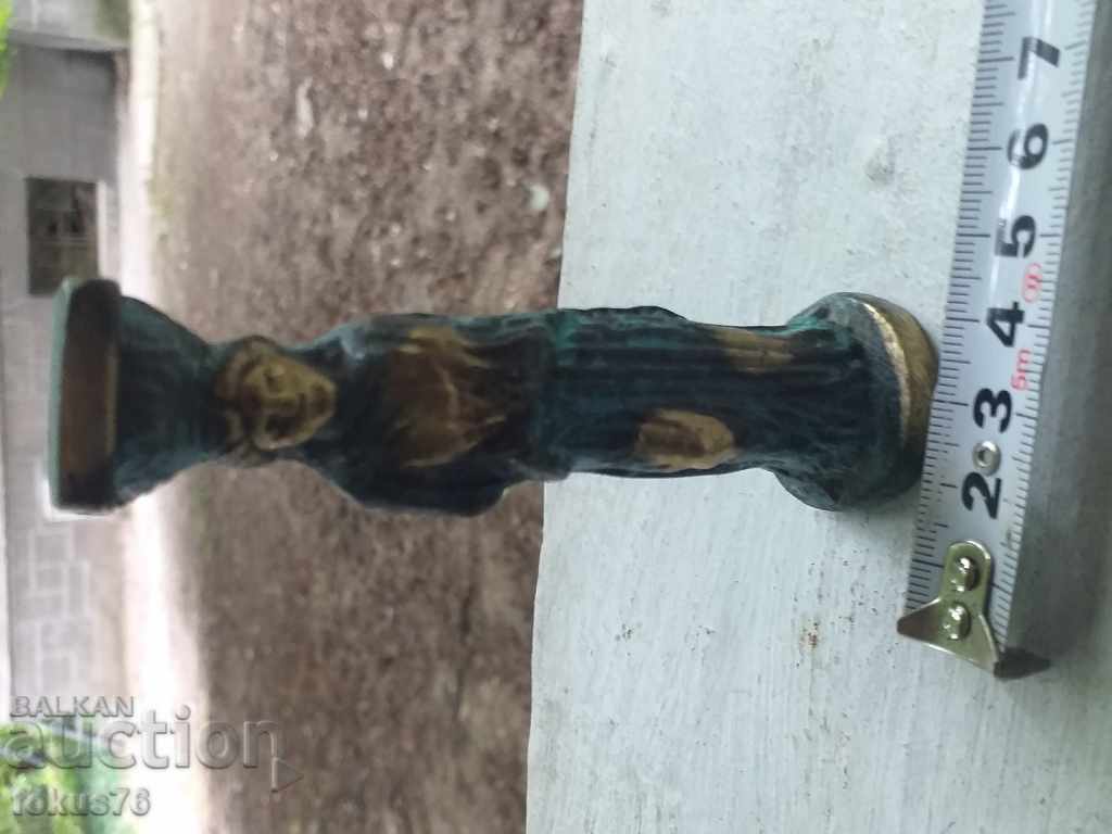 Figurine figure of bronze patina - 6 Figurine figure of bronze patina - 6