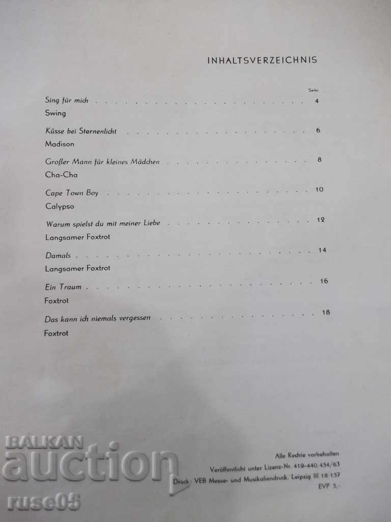 Доставка на Книга "Bärbel Wachholz sing für Sie acht ihrer..." - 20 стр. Доставка на Книга "Bärbel Wachholz sing für Sie acht ihrer..." - 20 стр.