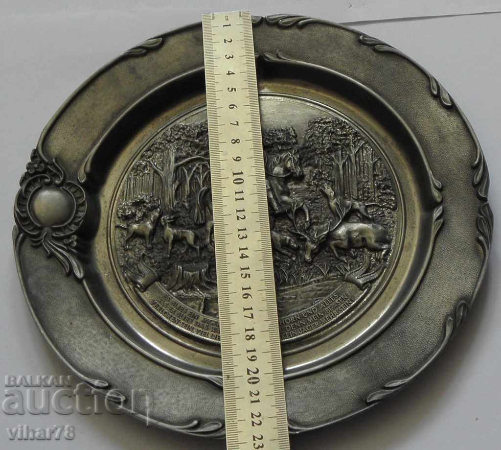 Old metal wall plate - 5 Old metal wall plate - 5