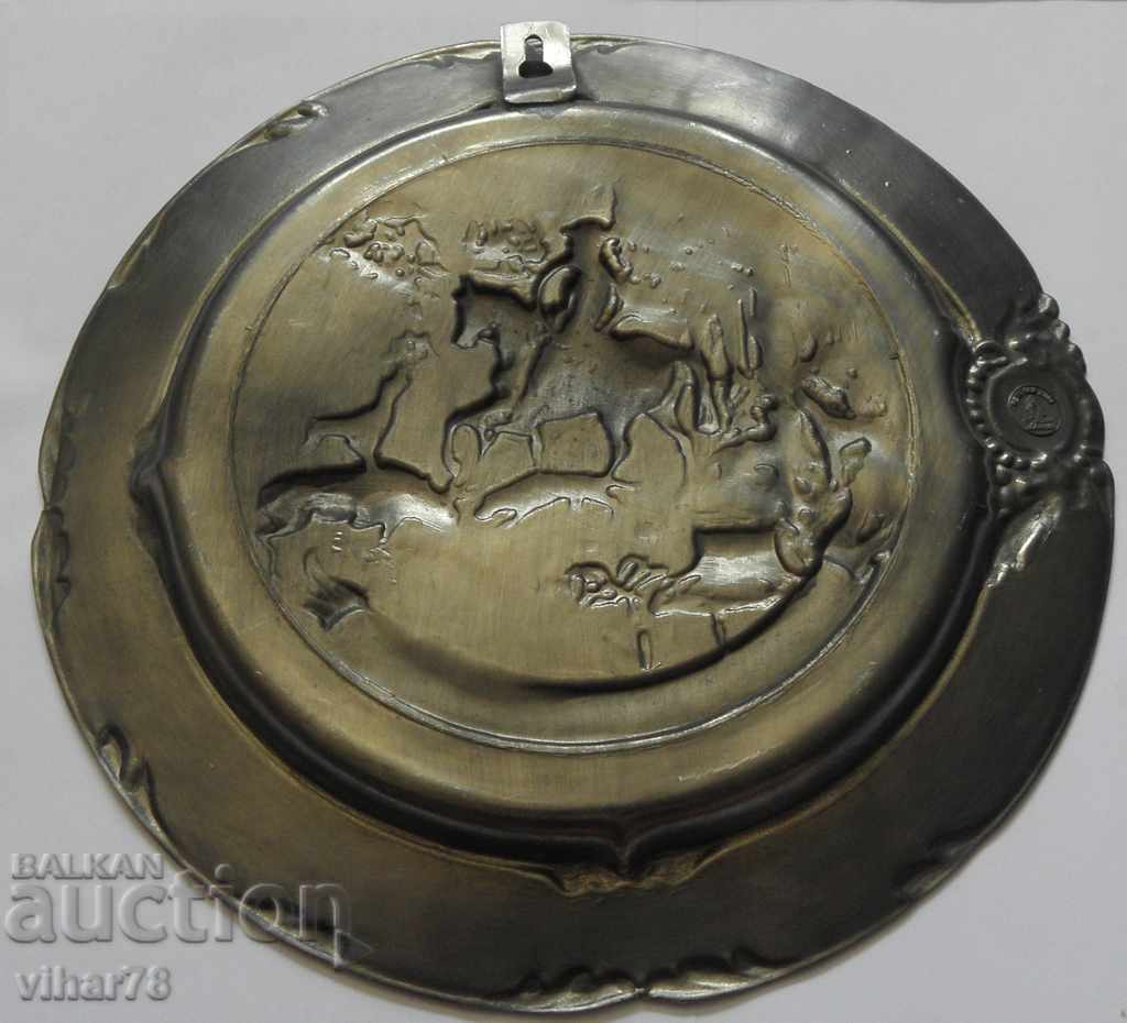 Old metal wall plate - 6 Old metal wall plate - 6