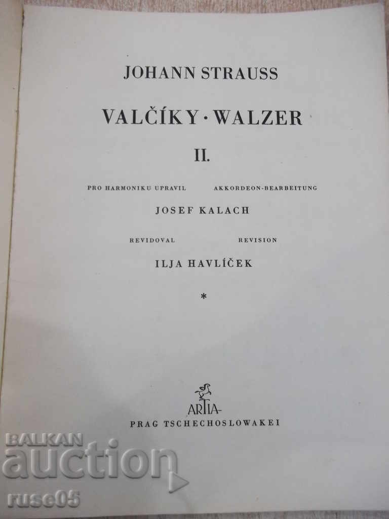 Book "STRAUSS - WALZER AKKORDEON - book 2" - 64 p. with price 10.00 BGN | € 5.11