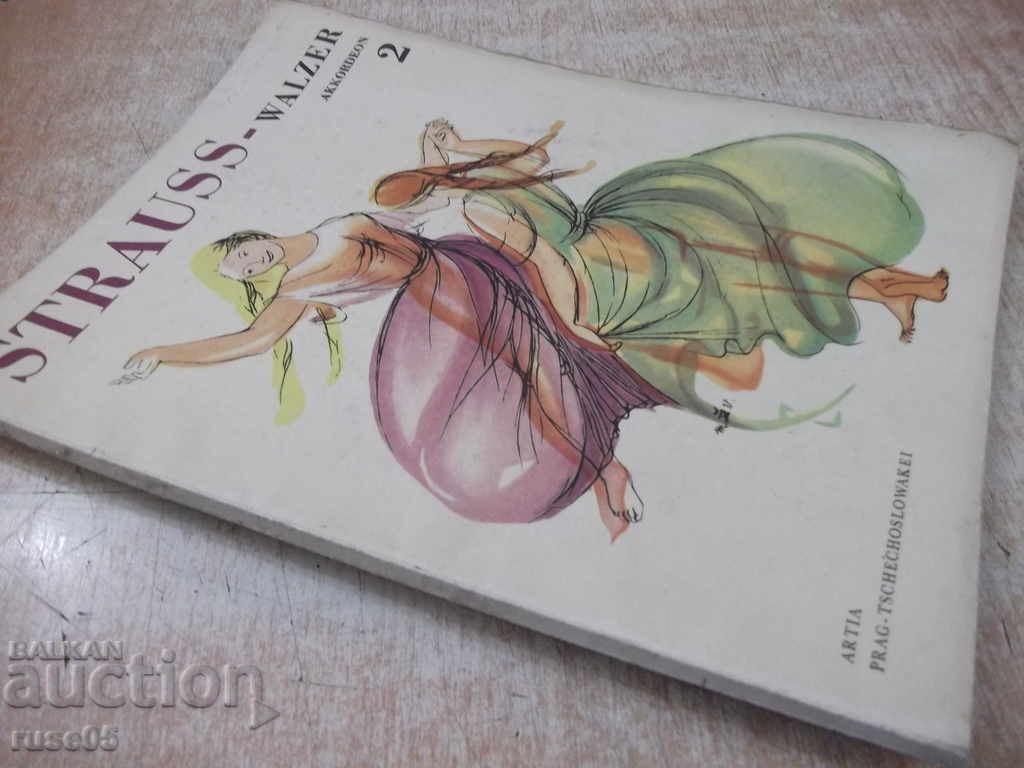 Book "STRAUSS - WALZER AKKORDEON - book 2" - 64 p. - 7