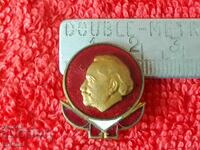 Veche insignă insignă bronz email Georgi Dimitrov excelent