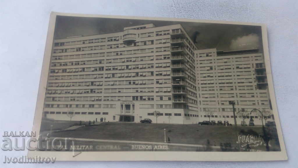 Postcard Buenos Aires Hospital Militar Central