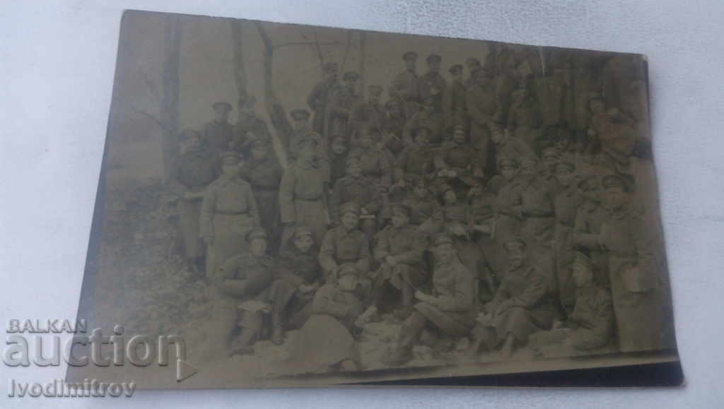 Fotografie soldați și ofițeri PSV